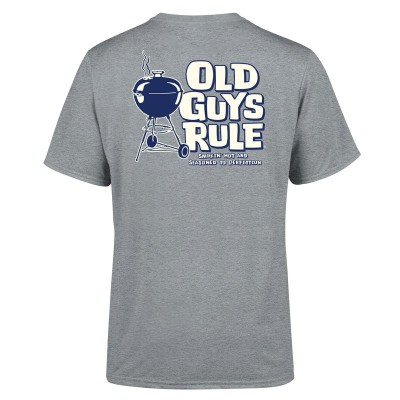 Old Guys Rule Been Smokin Hot T-shirt - Grey